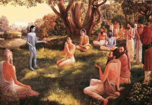 sukadeva menyampaikan Srimad Bhagavatam sumber www harekrsna com